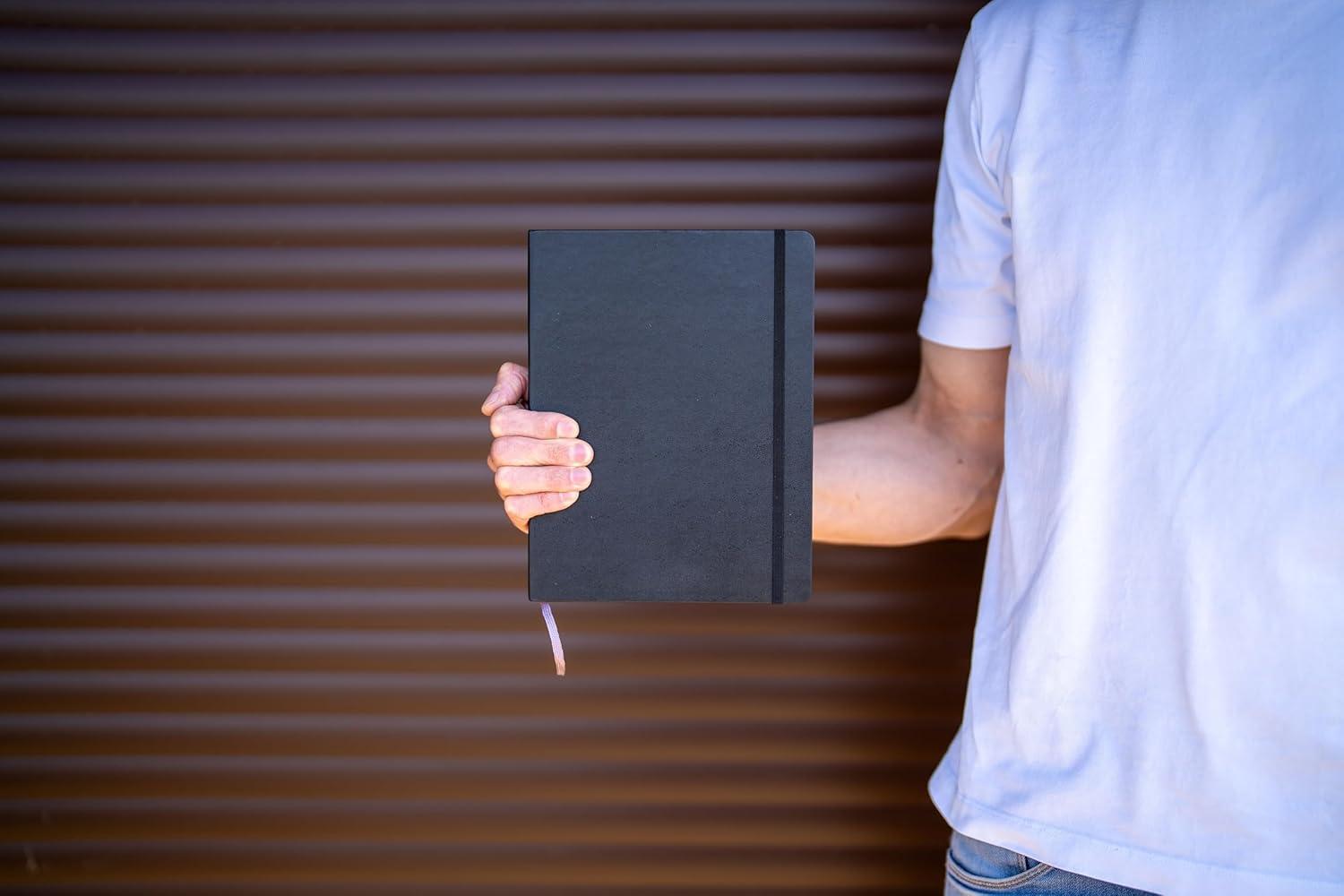 imageMoleskine Classic 18 Month 20252026 Weekly Planner Soft Cover XL 75quot x 10quot Black 208 pages