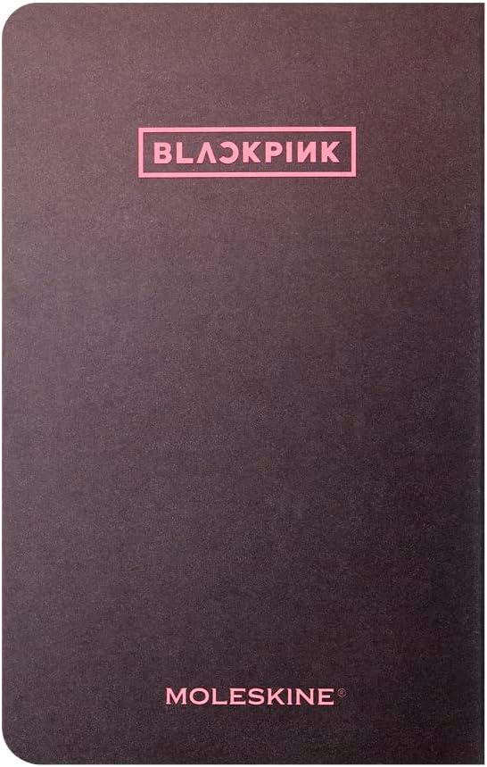 imageMoleskine x BLACKPINK Limited Edition Cahier Journals Pocket 35quot x 55quot PlainBlank Black ampamp Pink 64 Pages Set of 4