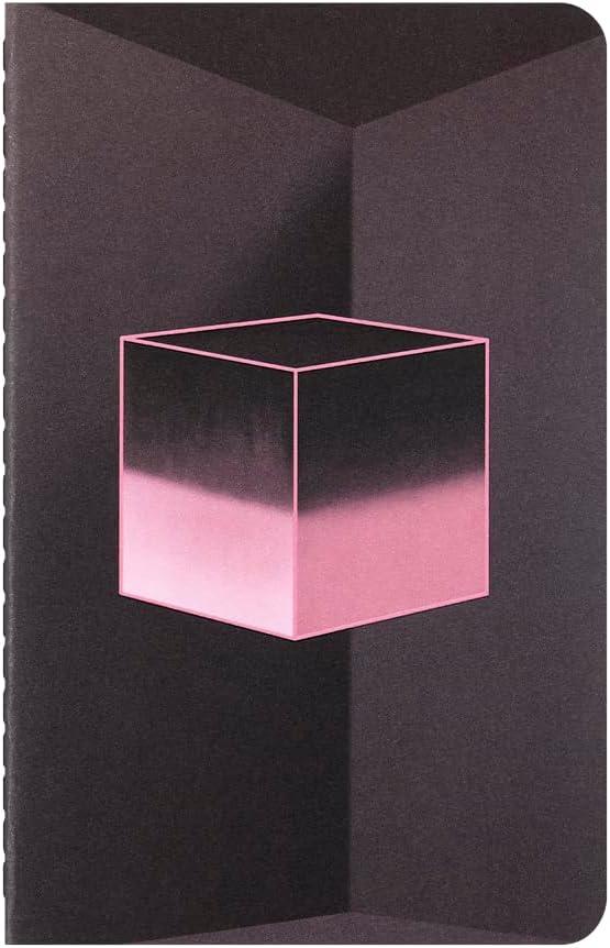 imageMoleskine x BLACKPINK Limited Edition Cahier Journals Pocket 35quot x 55quot PlainBlank Black ampamp Pink 64 Pages Set of 4