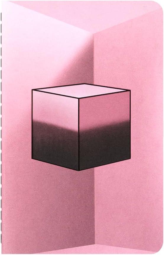 imageMoleskine x BLACKPINK Limited Edition Cahier Journals Pocket 35quot x 55quot PlainBlank Black ampamp Pink 64 Pages Set of 4