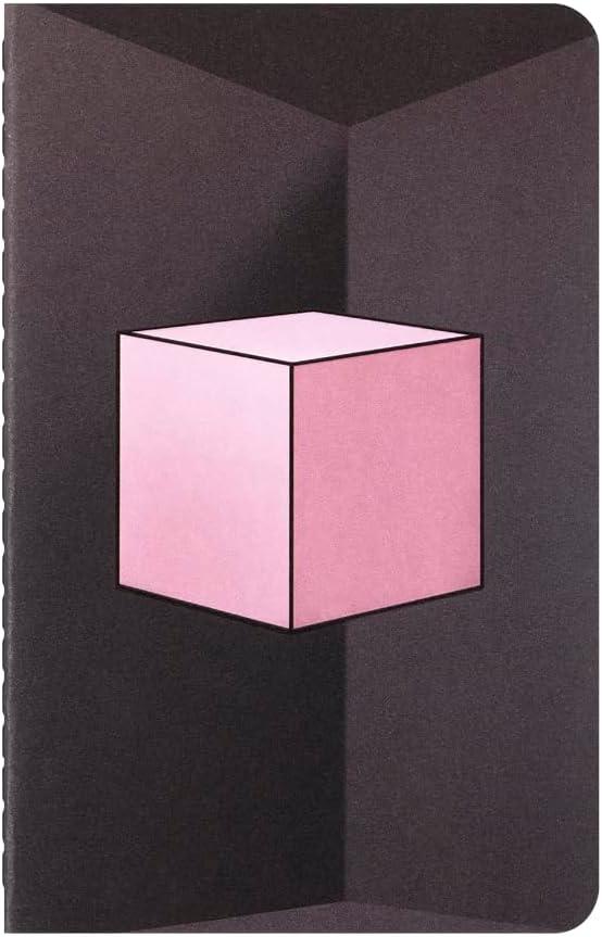 imageMoleskine x BLACKPINK Limited Edition Cahier Journals Pocket 35quot x 55quot PlainBlank Black ampamp Pink 64 Pages Set of 4