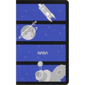 Moleskine Limited Edition NASA-inspired Volant Journal, Soft Cover, Large (5″ x 8.25″), Plain, Blue/Black, 80 pages