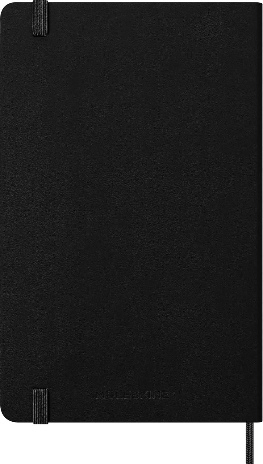 imageMoleskine Classic 12 Month 2026 Weekly Horizontal Planner Hard Cover Large 5quot x 825quot Black 144 pages