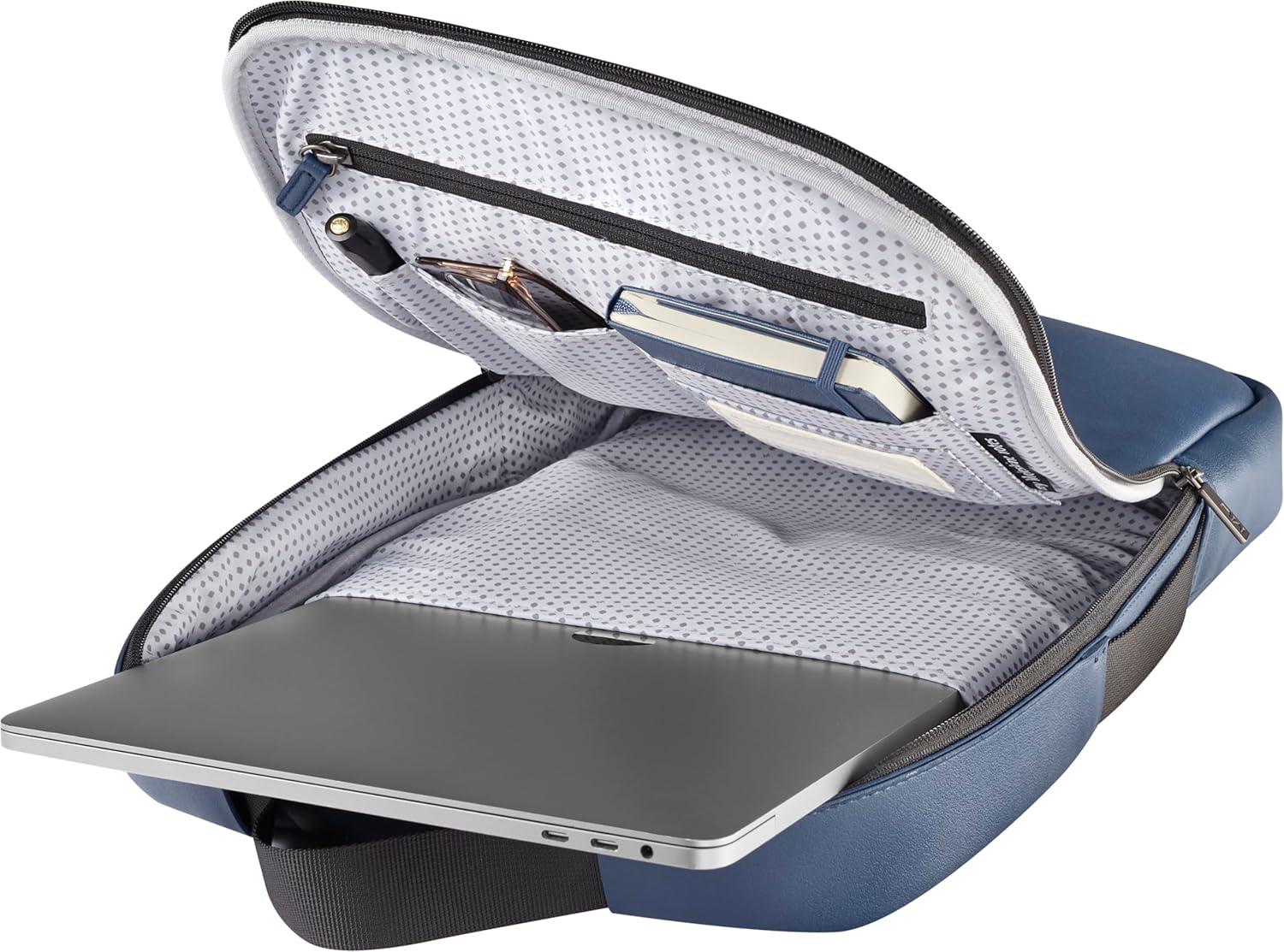 imageMoleskine Classic 20 PRO Vertical 15quot Device Bag Sapphire Blue