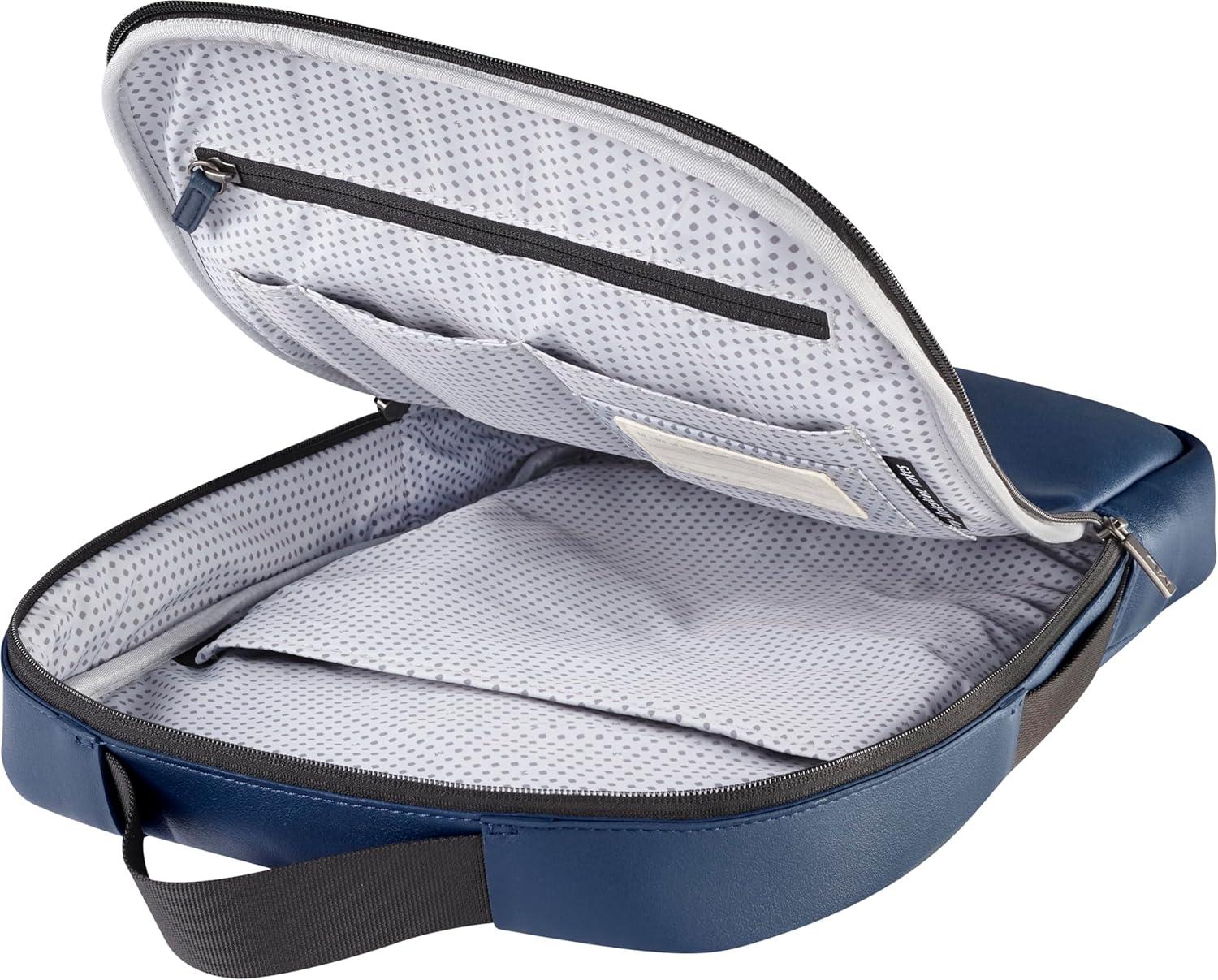 imageMoleskine Classic 20 PRO Vertical 15quot Device Bag Sapphire Blue