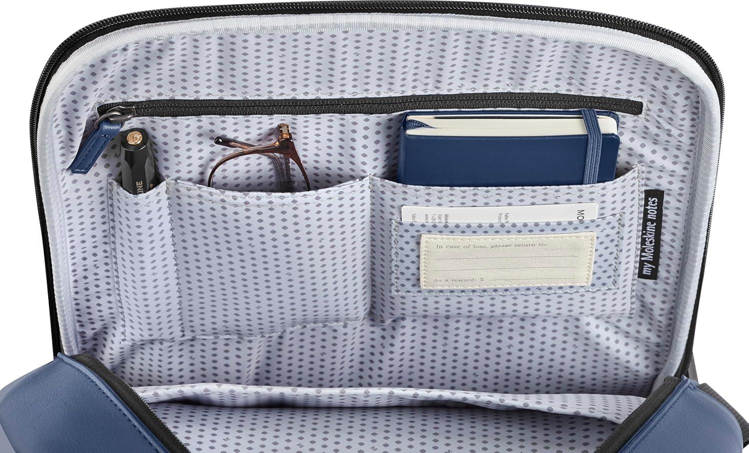 imageMoleskine Classic 20 PRO Vertical 15quot Device Bag Sapphire Blue