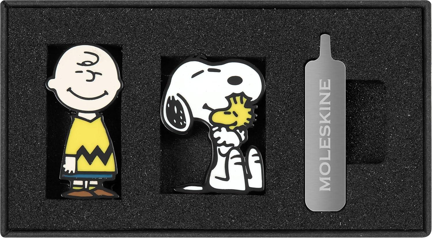 imageMoleskine Limited Edition Peanuts Snoopy ampamp Charlie Brown Pins