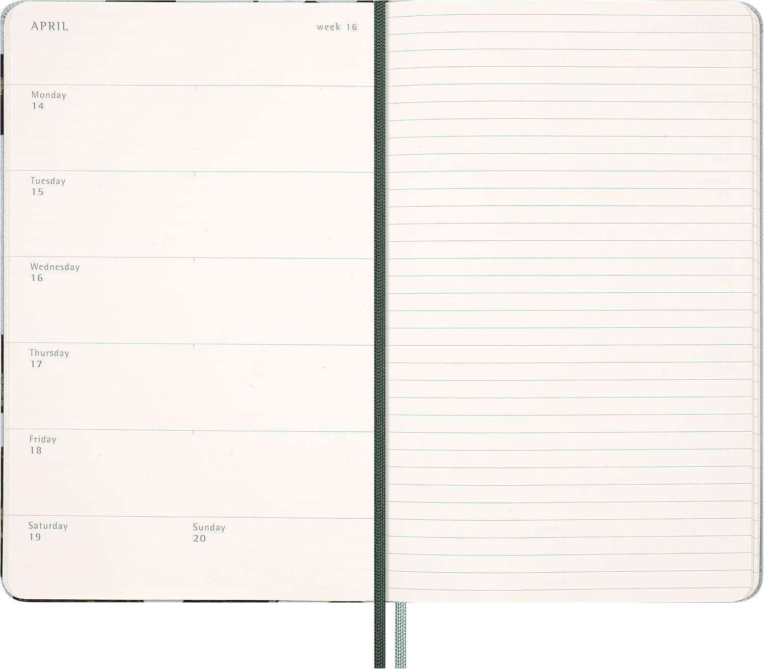 imageMoleskine Limited Edition Year of the Snake 12 Month 2025 Weekly Planner Hard Cover Large 5quot x 825quot Leaves 144 pages