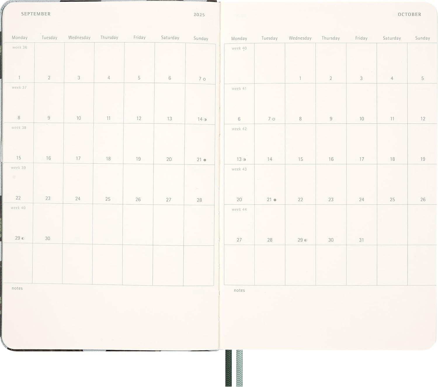 imageMoleskine Limited Edition Year of the Snake 12 Month 2025 Weekly Planner Hard Cover Large 5quot x 825quot Leaves 144 pages