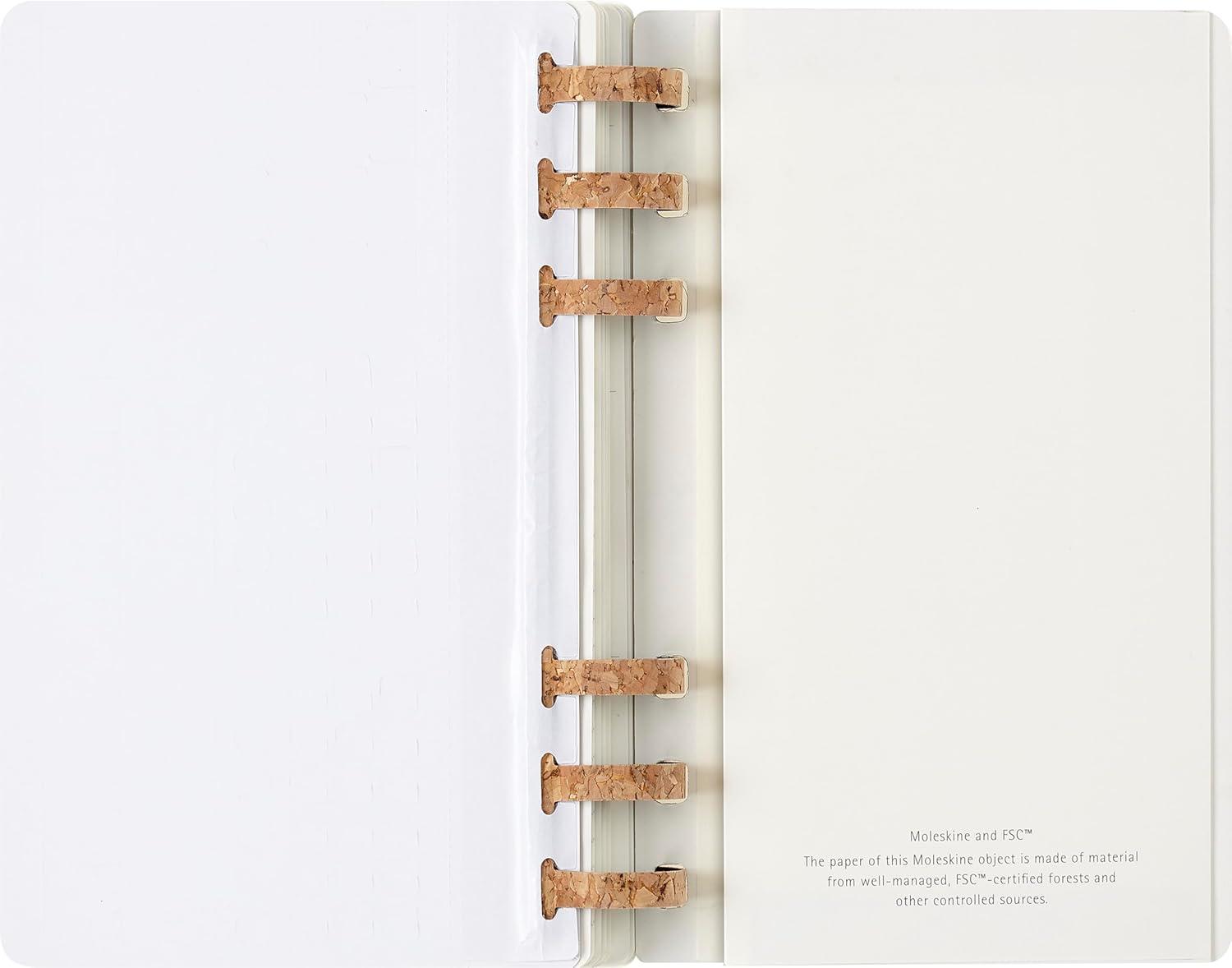 imageMoleskine Spiral 12 Month 20262026 Academic Year Planner Soft Cover Large 5quot x 825quot Black 200 pages