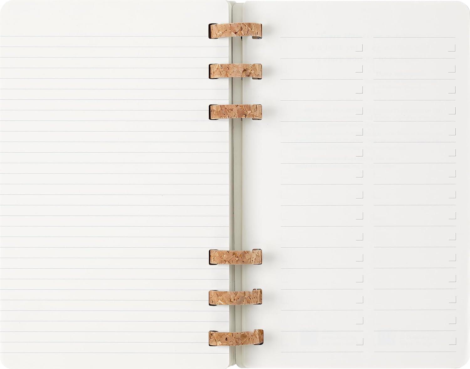 imageMoleskine Spiral 12 Month 20262026 Academic Year Planner Soft Cover Large 5quot x 825quot Black 200 pages