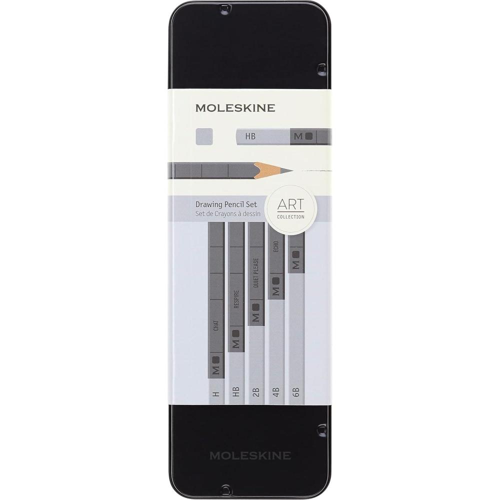 imageMoleskine Drawing Pencil Set Graphite 5 Pieces