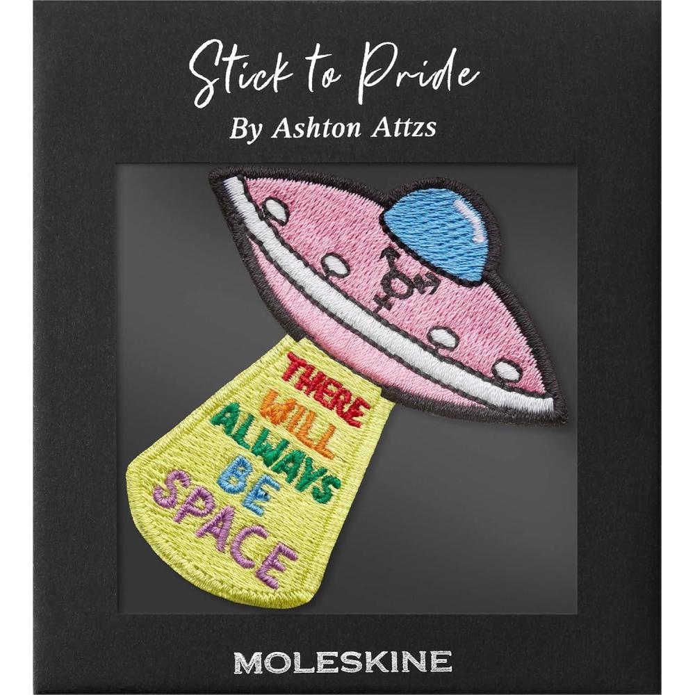 imageMoleskine Stick to Pride There Will Always Be Space Stickon Patch by Ashton Attzs