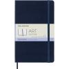 imageMoleskine Art Sketchbook Hard Cover Large 5quot x 825quot PlainBlank Sapphire Blue 104 Pages
