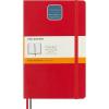 imageMoleskine Classic Expanded Notebook Soft Cover Large 5quot x 825quot RuledLined Red 400 PagesRed