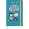 imageMoleskine Limited Edition Peanuts Charlie ampamp Lucy 18 Month 20252026 Weekly Planner Hard Cover Large 5quot x 825quot Reef Blue 208 pages