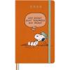 imageMoleskine Limited Edition Peanuts Snoopy 12 Month 2026 Weekly Planner Hard Cover Large 5quot x 825quot Cadmium Orange 208 pages