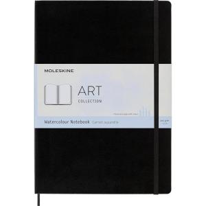 Moleskine Art Watercolor Notebook, Hard Cover, A4 (8.25″ x 11.75″) Plain/Blank, Black, 60 Pages(A4)