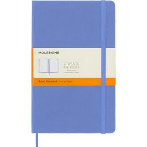 Moleskine Classic Notebook, Large, Ruled, Hydrangea Blue, Hard Cover (5 X 8.25)