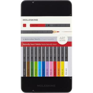 Moleskine Naturally Smart, Colored Pencil Set, 12 Pieces