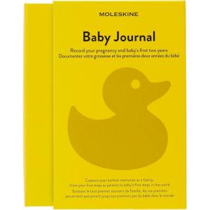 Moleskine Passion Journal, Baby, Hard Cover, Large (5″ x 8.25″) Yellow, 400 Pages