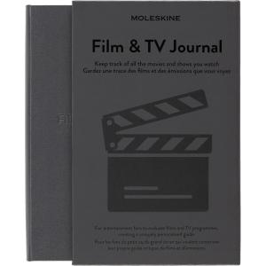 Moleskine Passion Journal, Film & TV, Hard Cover, Large (5″ x 8.25″) Black, 400 Pages(Film & Tv)