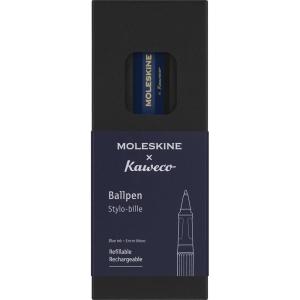 Moleskine x Kaweco, Ballpen, 1.0mm Point, Blue with Blue Ink