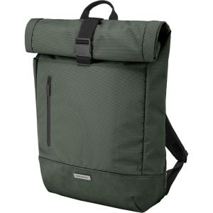 Moleskine ET20FMTRBKK6 Business Backpack, 15-Inch, Can Store Devices, Metro Roll Top Backpack, Moss Green(Moss Green)