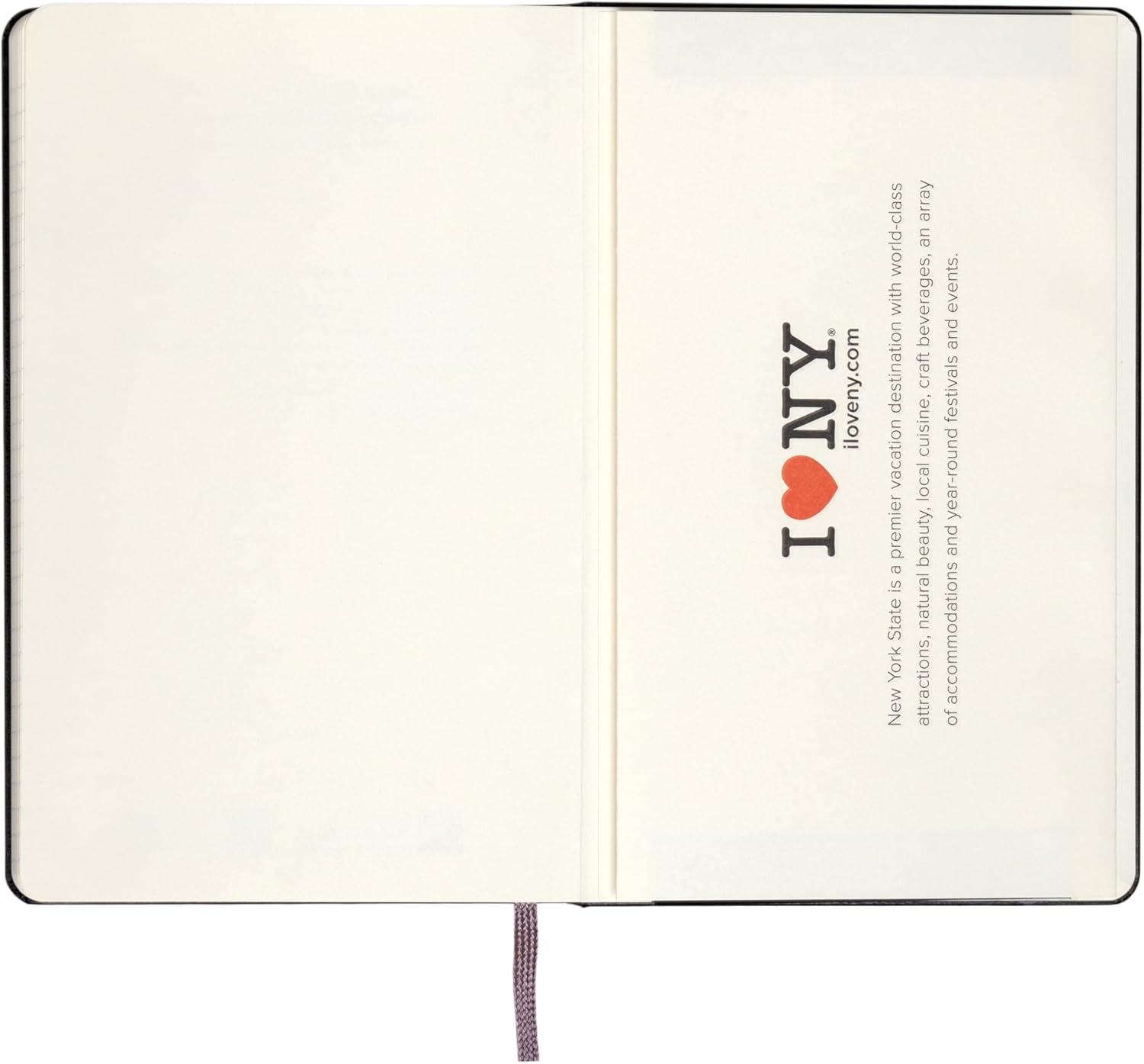 imageMoleskine Limited Edition I Love NY Notebook Large Ruled Black Hard Cover 5 x 825black