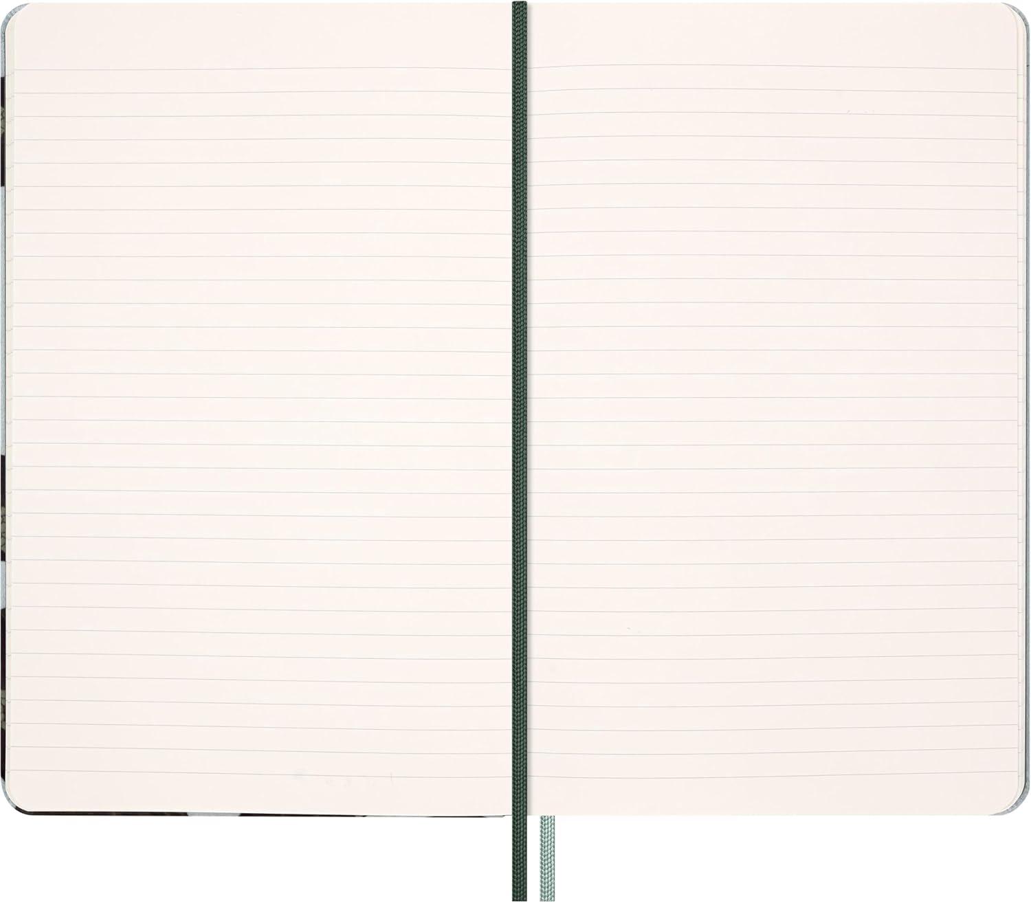 imageMoleskine Limited Edition Year of the Snake 2025 Notebook Hard Cover Large 5quot x 825quot Ruled Leaves 176 pagesChinese