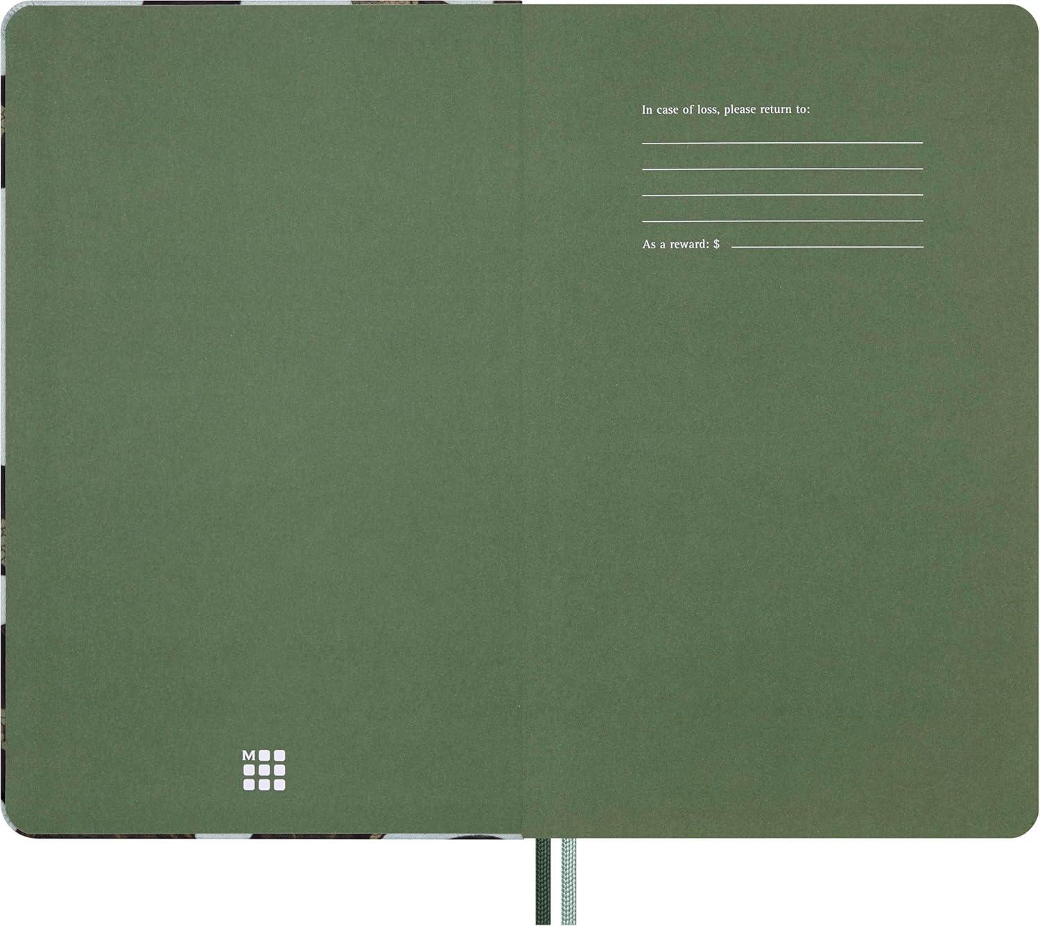 imageMoleskine Limited Edition Year of the Snake 2025 Notebook Hard Cover Large 5quot x 825quot Ruled Leaves 176 pagesChinese