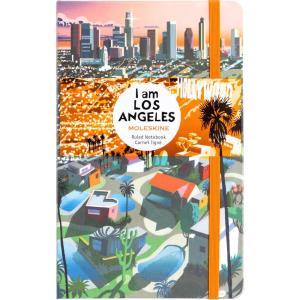 Moleskine Limited Edition I am The City Notebook, Hard Cover, Large (5″ x 8.25″) Ruled, Los Angeles, 240 Page