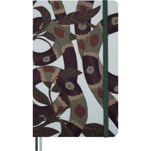 Moleskine Limited Edition Year of the Snake 2025 Notebook, Hard Cover, Large (5″ x 8.25″), Ruled, Leaves, 176 pages(Chinese)