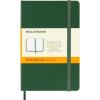imageMoleskine Classic Notebook Hard Cover Pocket 35quot x 55quot RuledLined Myrtle Green 192 Pages