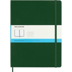 Moleskine Notebook, Extra Large, Dotted, Myrtle Green, Hard Cover (7.5 x 9.75)