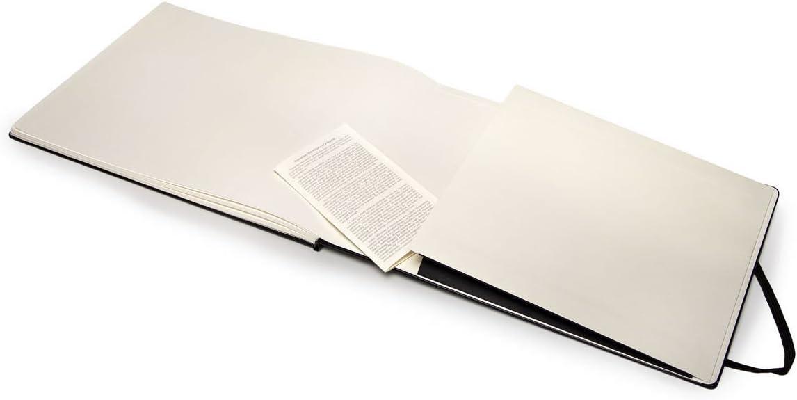 imageMoleskine Art Watercolor Album Hard Cover A4 825quot x 1175quot PlainBlank Black 60 Pages