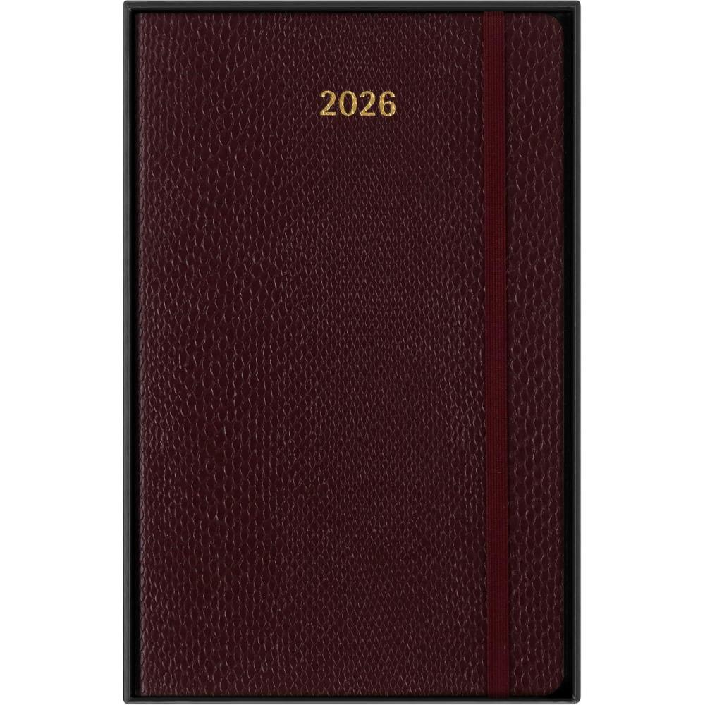 imageMoleskine Precious and Ethical 12 Month 2026 Weekly Planner Soft Cover Large 5quot x 825quot Bordeaux 144 pages