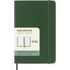 imageMoleskine Classic 12 Month 2026 Weekly Planner Soft Cover Pocket 35quot x 55quot Myrtle Green 144 pages