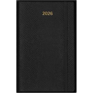 Moleskine Precious and Ethical 12 Month 2026 Weekly Planner, Soft Cover, Large (5″ x 8.25″), Black, 144 pages