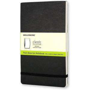 Moleskine Classic Notebook, Soft Cover, Large (5″ x 8.25″) Plain/Blank, Black, 240 Pages(Large)