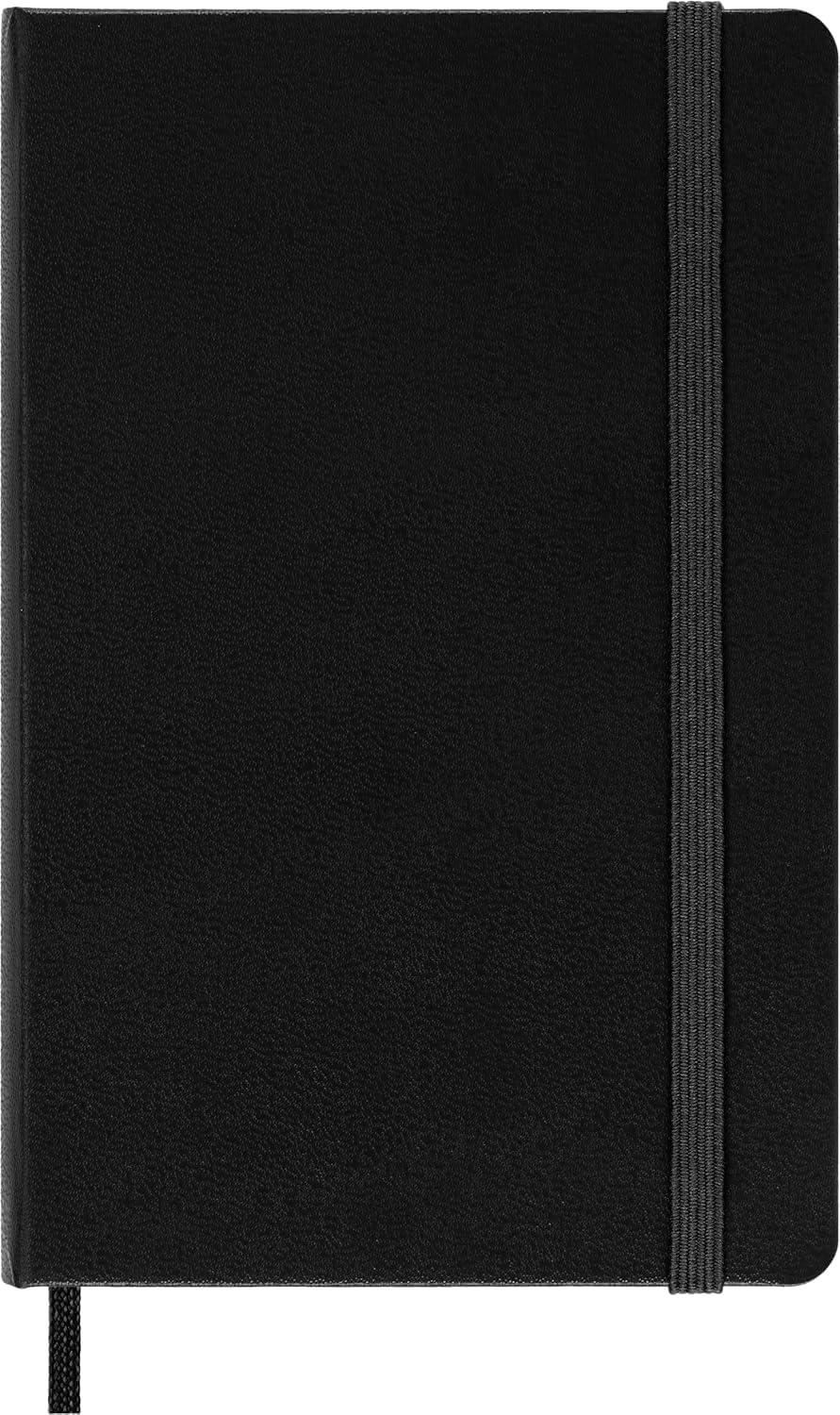 imageMoleskine Classic Collection Hard Cover Notebook 1Subject Dotted Rule Black Cover 55 x 35 Sheets