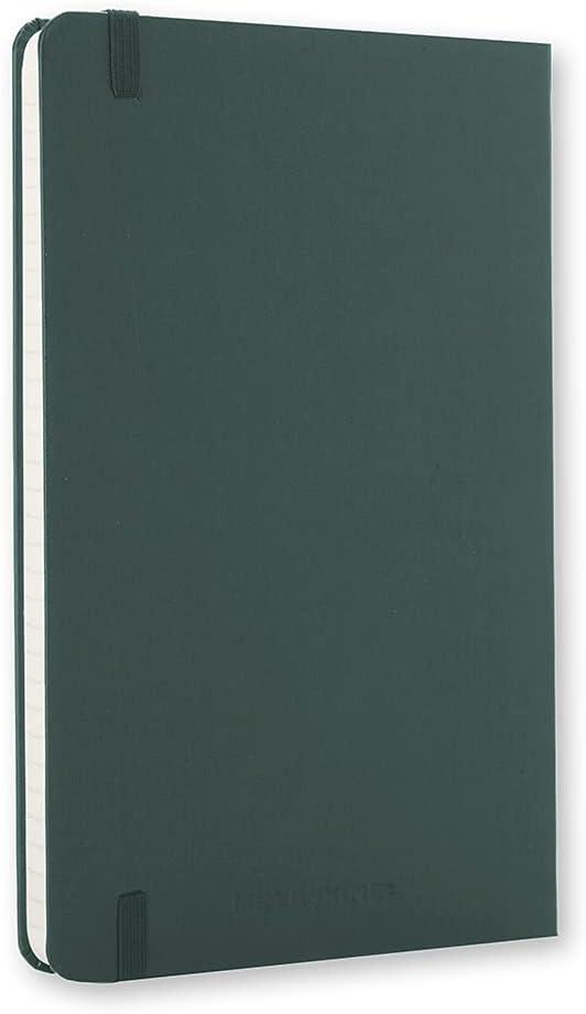 imageMoleskine Classic Notebook Hard Cover Large 5 x 825 RuledLined Forest Green 240 Pages