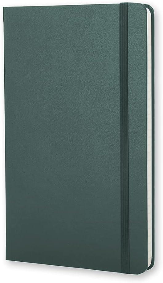imageMoleskine Classic Notebook Hard Cover Pocket 35 x 55 RuledLined Forest Green 192 Pages