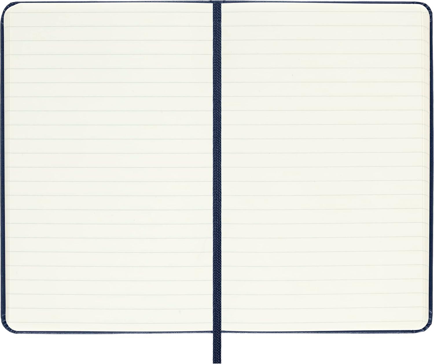 imageMoleskine Classic Notebook Hard Cover Pocket 35 x 55 RuledLined Sapphire Blue 192 Pages