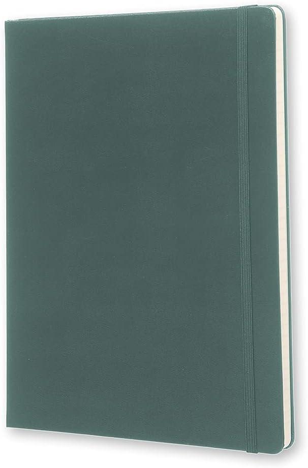 imageMoleskine Classic Notebook Hard Cover XL 75 x 95 RuledLined Forest Green 192 Pages