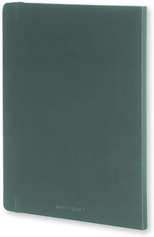 imageMoleskine Classic Notebook Hard Cover XL 75 x 95 RuledLined Forest Green 192 Pages