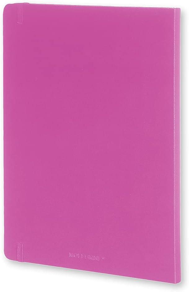 imageMoleskine Classic Notebook Hard Cover XL 75 x 95 RuledLined Magenta 192 Pages