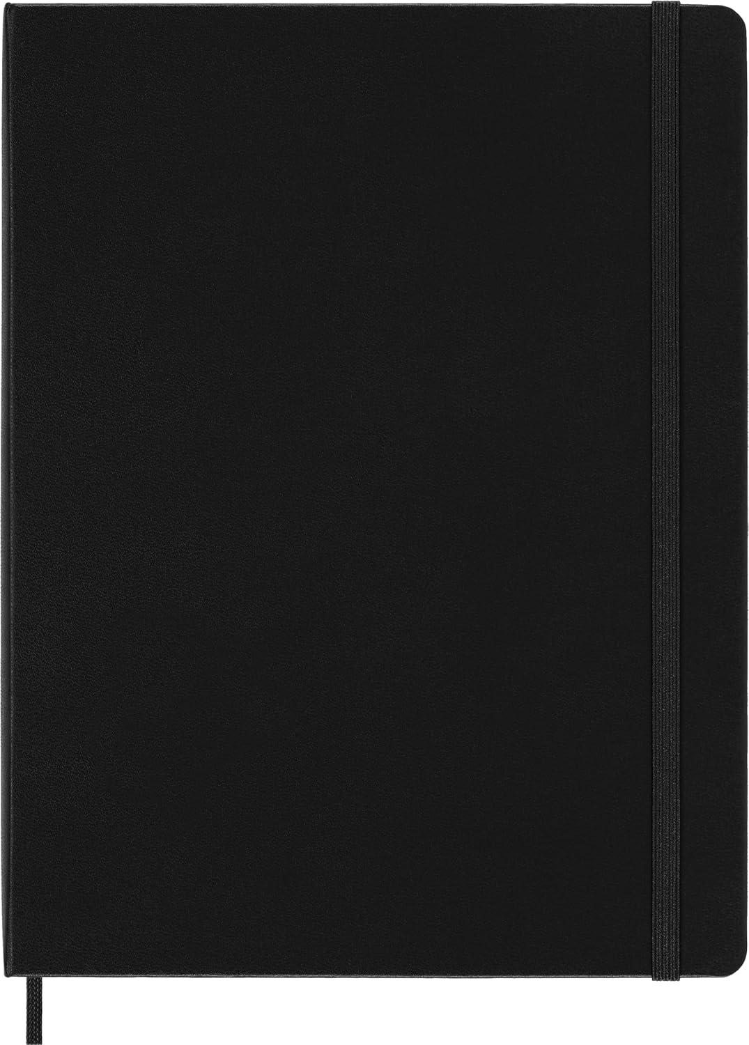 imageMoleskine Classic Notebook Hard Cover XL 75 x 95 SquaredGrid Black 192 Pages