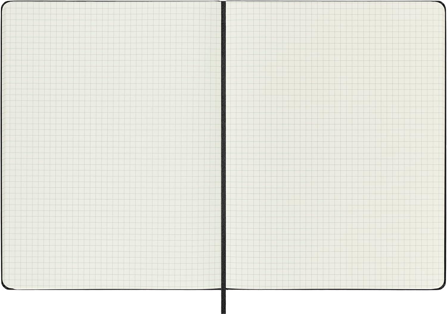 imageMoleskine Classic Notebook Hard Cover XL 75 x 95 SquaredGrid Black 192 Pages