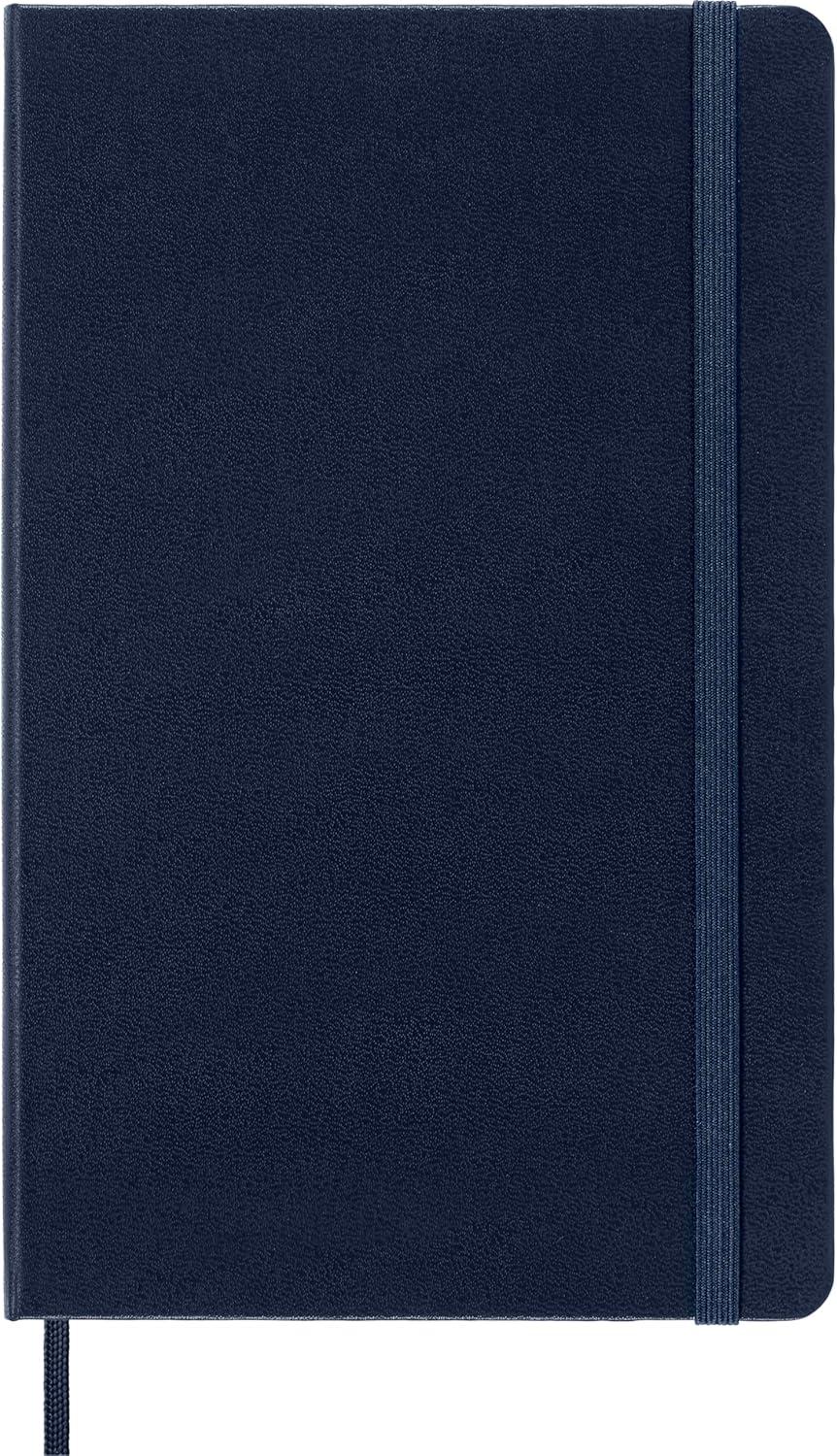 imageMoleskine Classic Notebook Large Dotted Blue Sapphire Hard Cover 5 x 825